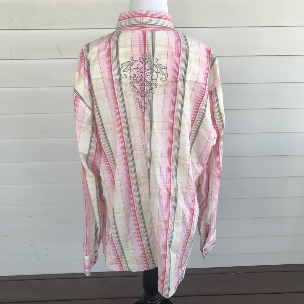 Panhandle Slim Embroidered Western Shirt New w Tag - Picture 5 of 8